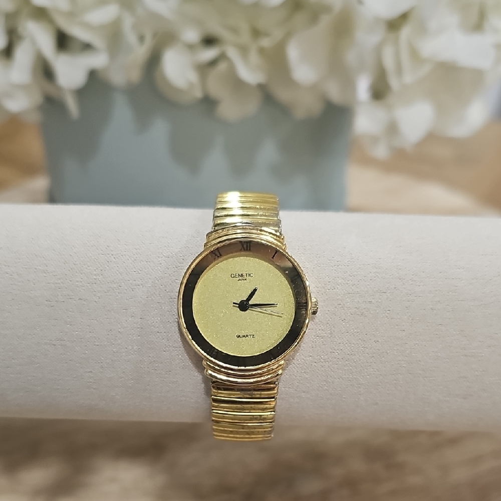 Gold Genetic Quartz Watch